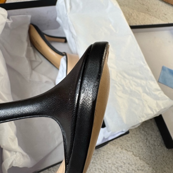 Tony Bianco Shirley Mule in Beech and Black - Size 7.5 - Picture 7 of 7